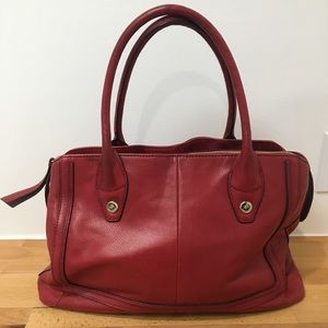 B. Makowsky leather purse w/ dust bag. EUC.